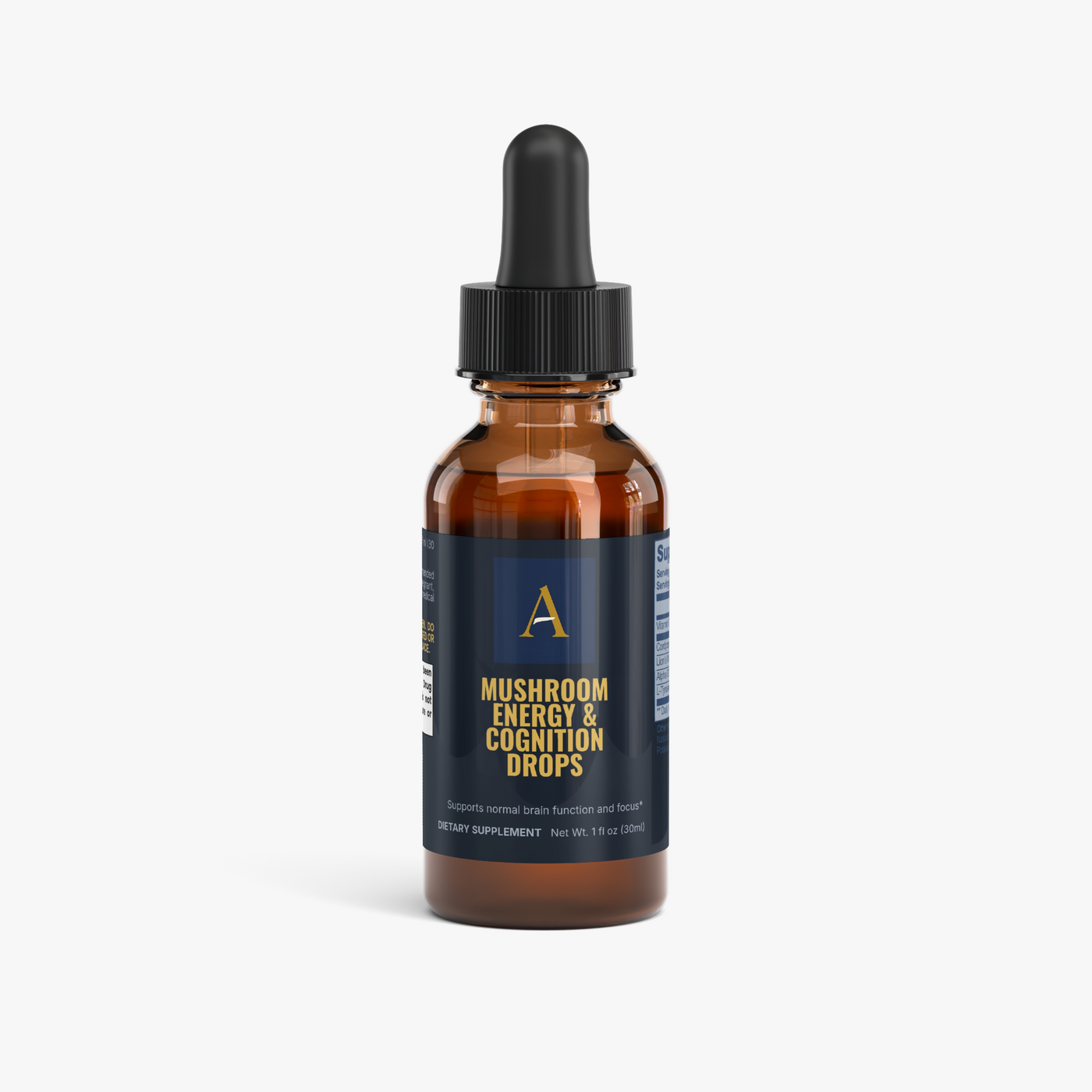 Mushroom Energy & Cognition Drops - 3 pack